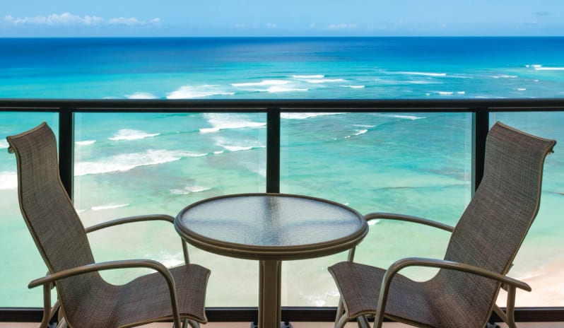 Oceanfront Room Balcony